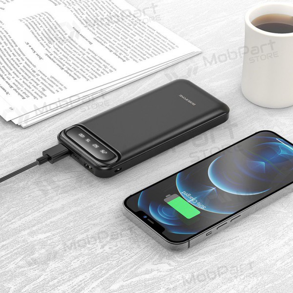 Ulkoinen paristo Power Bank Borofone BJ14 Type-C microUSB 2*USB (2A) 10000mAh musta Ulkoinen paristo Power Bank Borofone BJ14 Type-C microUSB 2*USB (2A) 10000mAh musta