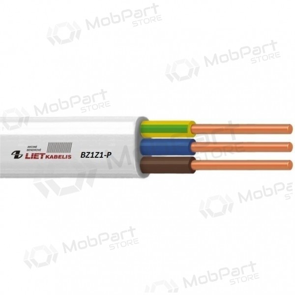 Taipuisa kaapeli Lietkabelis BZ1Z1-P 3x1.5 mm² XLPE LSZH 100 m rulla