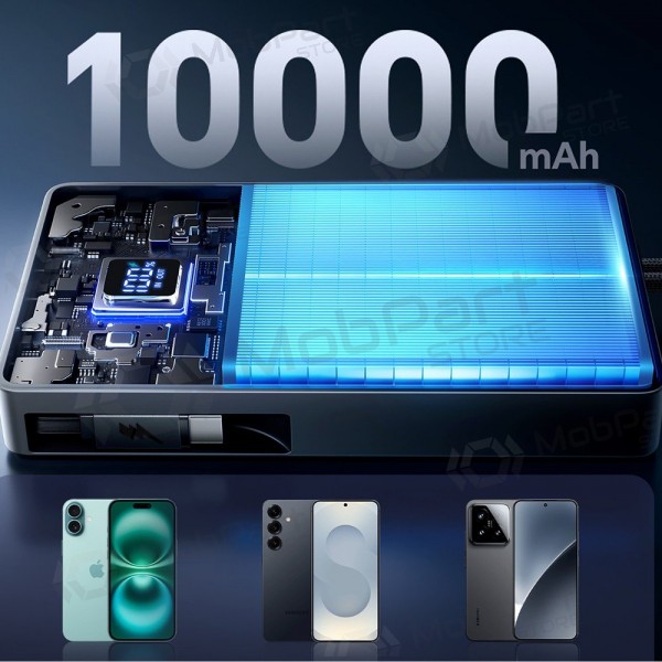 Ulkoinen paristo Power Bank Joyroom JR-PR1 22.5W 10000mAh musta