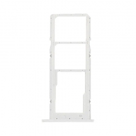 Samsung A025 Galaxy A02S 2020 SIM kortin pidike (valkoinen) (service pack) (alkuperäinen)