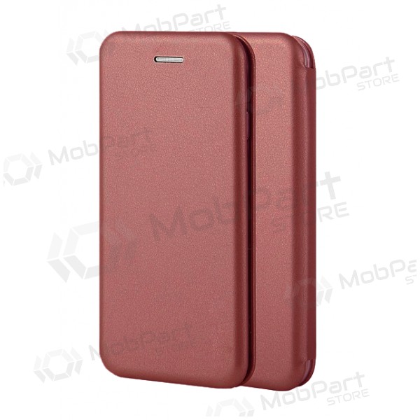 Apple iPhone 13 Pro Max kotelo - Book Elegance (viininpunainen)