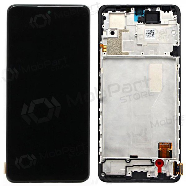 Xiaomi Redmi Note 10 Pro 4G 2021 näyttö (musta) (kehyksellä) (service pack) (alkuperäinen)