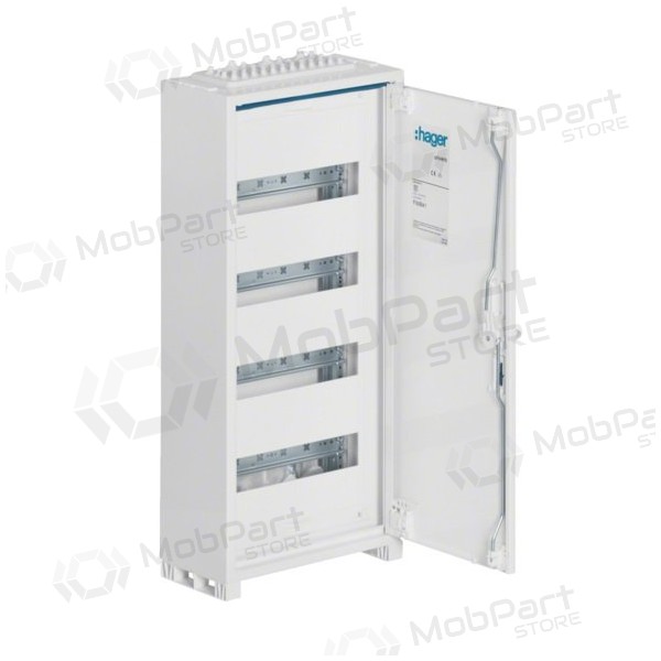 Hager 48 mod. virštinkinis metalli skydelis FWB41