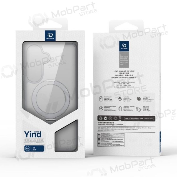 Samsung Galaxy S26 Ultra kotelo - Dux Ducis Yind Magnetic Stand (harmaa)