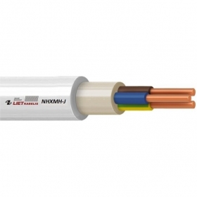 Voimakaapeli Lietkabelis NHXMH-J 3x2.5 mm² kupari XLPE CPR Cca 300/500 V yksisäikeinen.