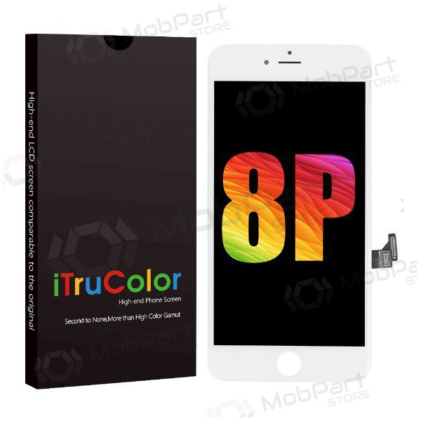 Apple iPhone 8 Plus näyttö (valkoinen) (Premium) Apple iPhone 8 Plus näyttö (valkoinen) (Premium)
