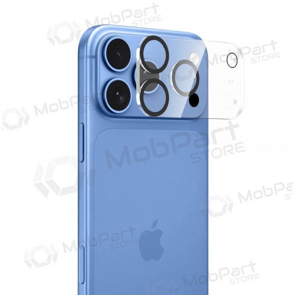 Apple iPhone 18 Pro Max panssarilasi kameralle - Tech-Protect Cam Fit+ (läpinäkyvä)