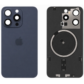 Apple iPhone 15 Pro takakansi (sininen) (Premium)