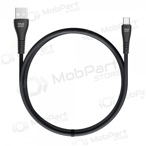 Lightning-kaapeli Blue Star PJ-DG4-A USB-A–Lightning 1 m musta