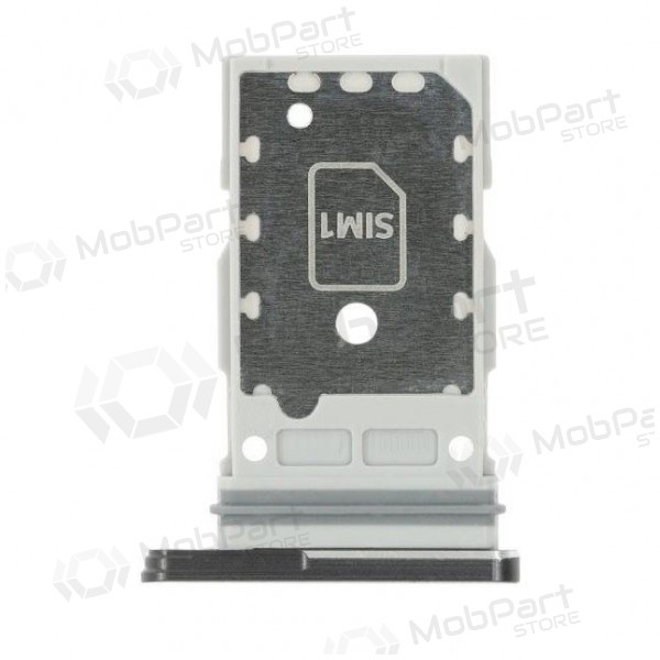 Samsung G990 Galaxy S21 FE SIM kortin pidike (grafitas) (service pack) (alkuperäinen)