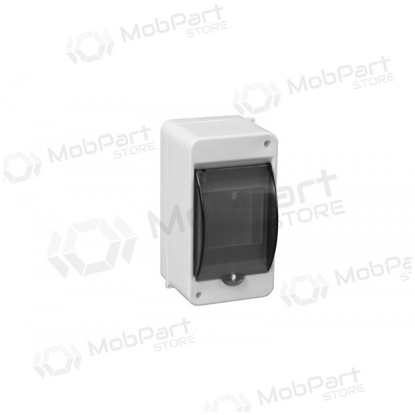 Pawbol 3 mod. virštinkinis skydelis C.2061 (su läpinäkyväom durelėm,kanssa įžeminimo gnybtais, valkoinen)