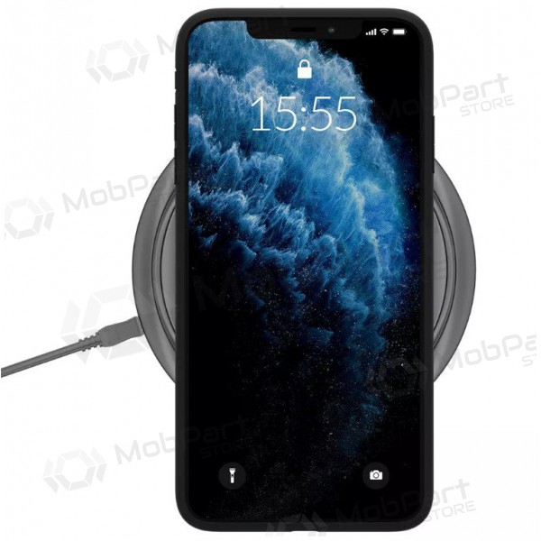 Apple iPhone 15 Plus kotelo - 3MK Matt Case (musta)