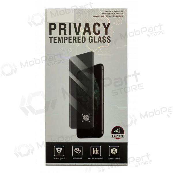 LCD apsauginis stikliukas Full Privacy Apple iPhone 16 Pro Max musta