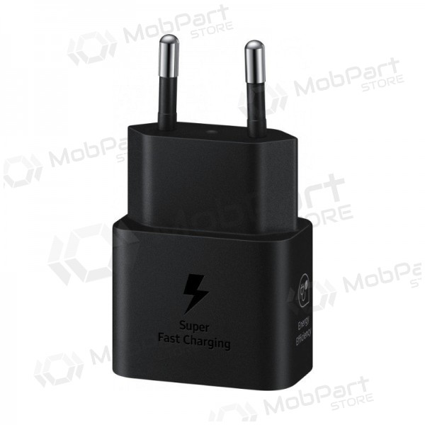 Laturi alkuperäinen Samsung EP-T2510NBEGEU 25W pakkauksessa musta