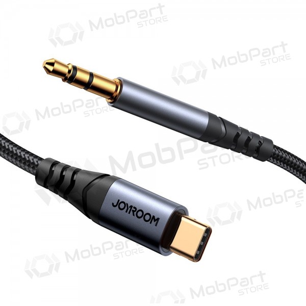 Audio kaapeli Joyroom SY-A07 USB-C to 3,5mm 1.2m musta