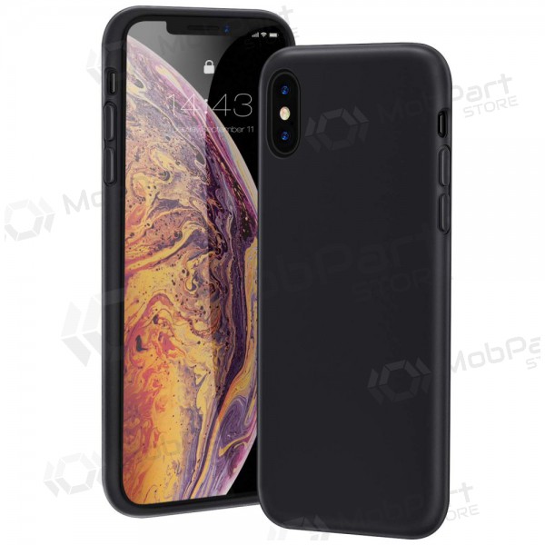 Apple iPhone 13 Pro Max kotelo - Liquid Silicone 1.5mm (musta)