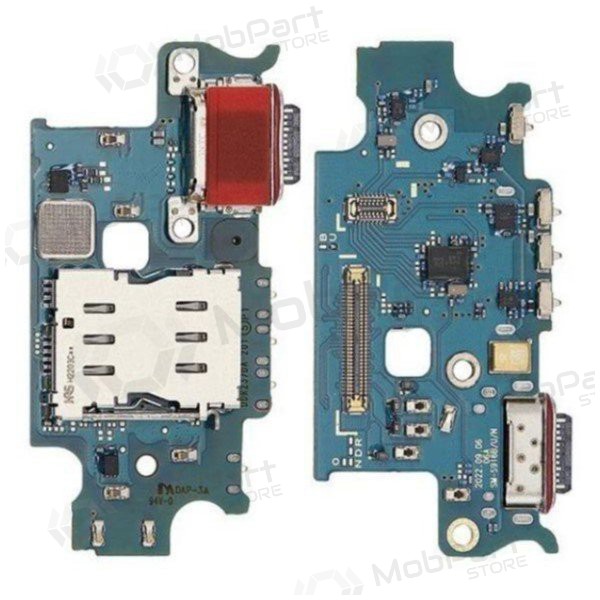 Samsung S916 Galaxy S23 Plus latauspistorasian ja mikrofonin liitin (latausliitin) (service pack) (alkuperäinen) Samsung S916 Galaxy S23 Plus latauspistorasian ja mikrofonin liitin (latausliitin) (service pack) (alkuperäinen)