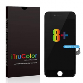 Apple iPhone 8 Plus näyttö (musta) (Premium)