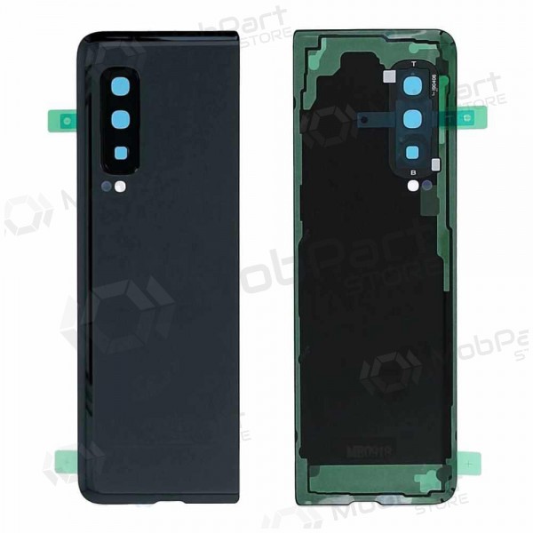 Samsung F900 / F907 Galaxy Fold takaakkukansi (musta) (käytetty grade B, alkuperäinen)