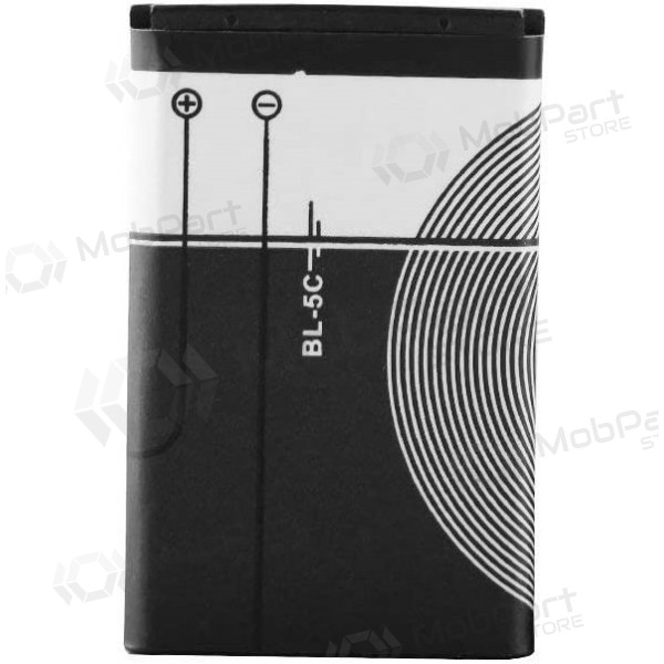 Nokia BL-5C paristo / akku (1020mAh) Nokia BL-5C paristo / akku (1020mAh)