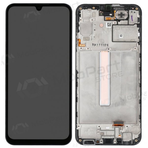 Samsung Galaxy A25 näyttö (musta) (kehyksellä) (OLED)