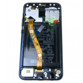 Huawei Mate 20 Lite näyttö (sininen) (kehyksellä ja paristo) (service pack) (alkuperäinen)