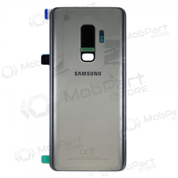 Samsung G965F Galaxy S9 Plus takaakkukansi harmaa (Titanium Gray) (käytetty grade C, alkuperäinen)