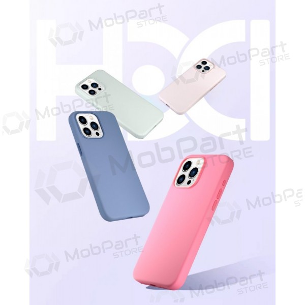 Suojakuori HDD Silicone MagSafe Case Apple iPhone 15 tamsiai harmaa