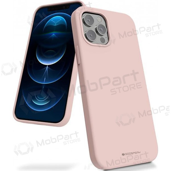 Apple iPhone 11 Pro Max kotelo Mercury -Silicone Case- (ruusunpunainen hiekka)