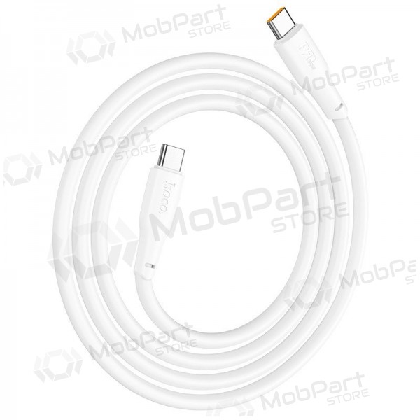 USB kaapeli Hoco X93 60W USB-C to USB-C 2.0m valkoinen