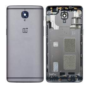 OnePlus 3 / 3T takaakkukansi harmaa (Gunmetal) (käytetty grade B, alkuperäinen)
