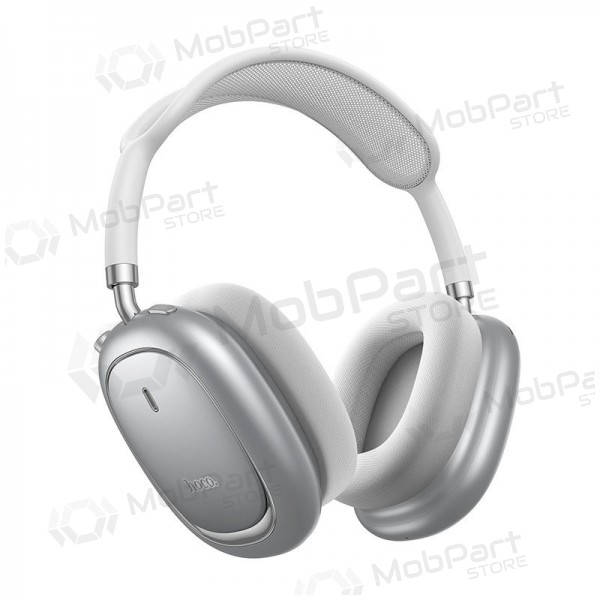 Langattomat kuulokkeet mikrofonilla Hoco W68 ANC Bluetooth hopea