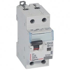 Vikavirtarele automaattisella katkaisijalla Legrand 411053 (C, 32A, 2P, 30mA, 230V)