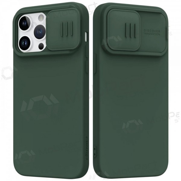 Apple iPhone 14 Pro suojakuori „Nillkin Silicone“ (tummanvihreä) Apple iPhone 14 Pro suojakuori „Nillkin Silicone“ (tummanvihreä)
