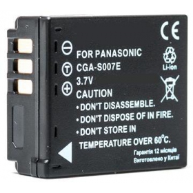 Panasonic CGA-S007 foto paristo / akku