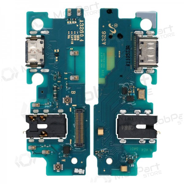 Samsung A326B Galaxy A32 5G latauspistorasian ja mikrofonin liitin (latausliitin) (service pack) (alkuperäinen) Samsung A326B Galaxy A32 5G latauspistorasian ja mikrofonin liitin (latausliitin) (service pack) (alkuperäinen)