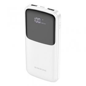 Ulkoinen paristo Power Bank Borofone BJ17 2xUSB 10000mAh valkoinen