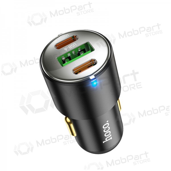 Autolaturi Hoco NZ6 45 W PD 2x USB-C + USB-A musta