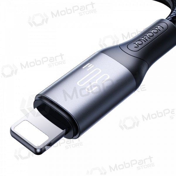 USB kaapeli Joyroom S-A28 USB-C to Lightning 30W 1.0m musta