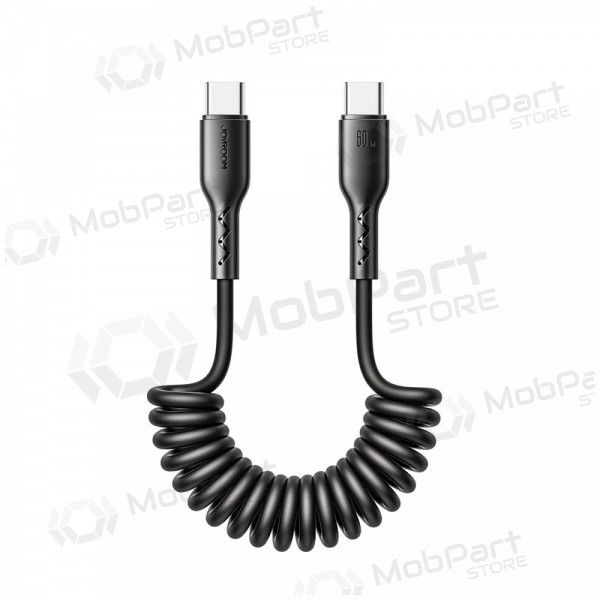 USB kaapeli Joyroom SA38-CC3 USB-C to USB-C 60W 1.5m musta