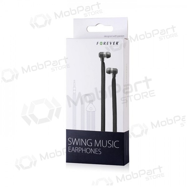 Handsfree Forever Swing Music 3,5mm (musta)