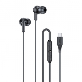 Kuulokkeet Awei PC-25T USB-C juodos