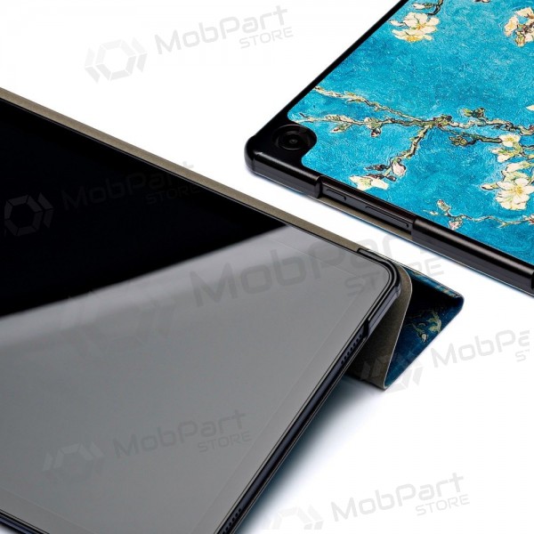 Samsung Galaxy Tab A9+, Tab A11+ kotelo - Smart Leather (sakura)