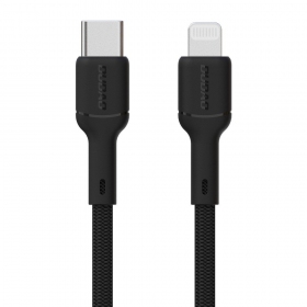 Lightning-kaapeli Dudao L9X USB-C–Lightning 1 m 30 W musta