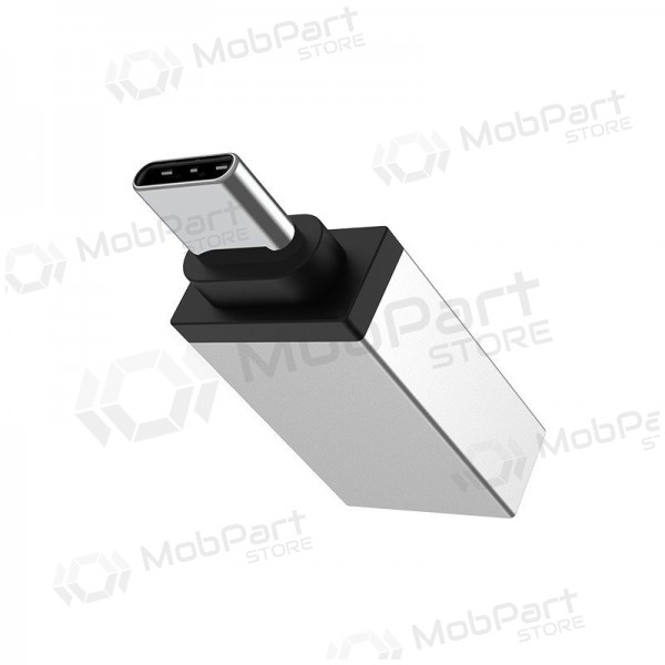 Sovitin Borofone BV3 Type-C OTG harmaa