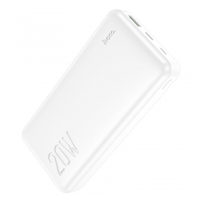 Ulkoinen paristo Power Bank Hoco J87A Type-C PD 20W+Quick Charge 3.0 20000mAh valkoinen