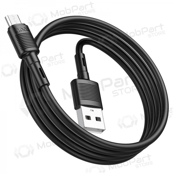 USB kaapeli Hoco X83 USB-A to MicroUSB 1.0m musta