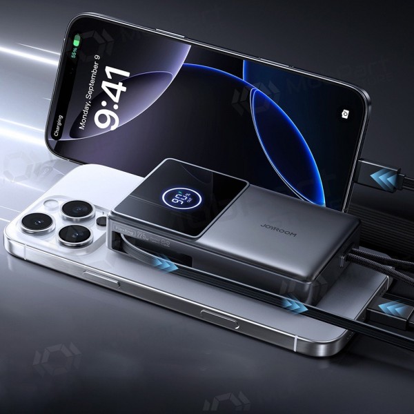 Ulkoinen paristo Power Bank Joyroom JR-PR1 22.5W 10000mAh musta