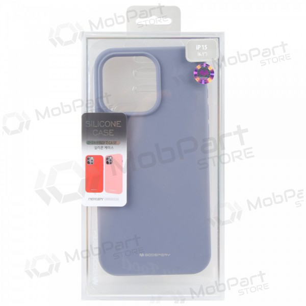 Suojakuori Mercury Silicone Case Apple iPhone 16e levandos harmaa Suojakuori Mercury Silicone Case Apple iPhone 16e levandos harmaa