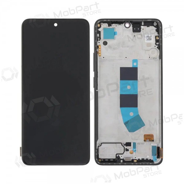 Ekranas Xiaomi Redmi Note 13 4G su lietimui jautriu stikliuku ja rėmeliu Midnight Black alkuperäinen (service pack) Ekranas Xiaomi Redmi Note 13 4G su lietimui jautriu stikliuku ja rėmeliu Midnight Black alkuperäinen (service pack)